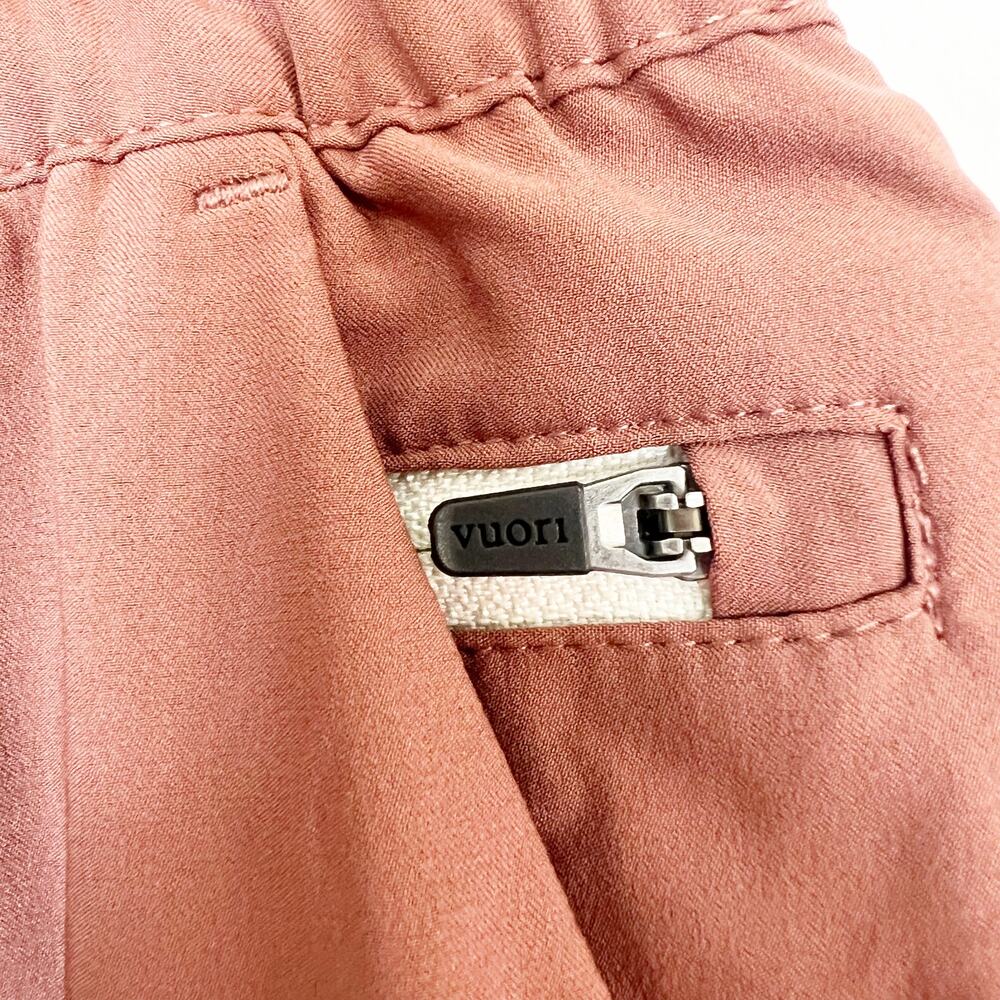 Vuori Women's Wide Leg Pants in Rust - Picture 5 of 14